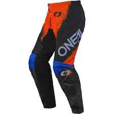 ONEAL ELEMENT MENS PANT SHOCKER | BLACK/ORANGE