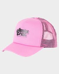 SANTA CRUZ GROOVY STACK TRUCKER CAP | PINK