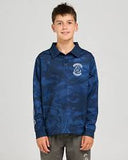SAILOR ANCHOR | YOUTH UPF 50+ FISHING JERSEY - NAVY