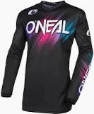 ONEAL ELEMENT YOUTH GIRLS JERSEY VOLTAGE| BLACK/PINK