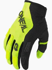 ONEAL 24 ELEMENT YOUTH GLOVE BLACK/NEON YELLOW