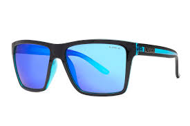 LAGUNA - BLUE MIRROR BLACK XTAL NEON