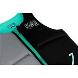KGB TEEN TEMPO VEST | BLACK/GRAY/TEAL