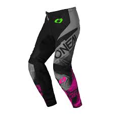 ONEAL ELEMENT GIRLS PANT ROLLER - BLACK/PINK