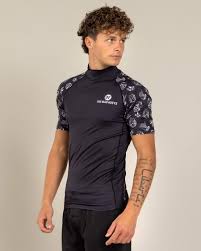 SAILOR ANCHOR | RAGLAN SS RASHIE - BLACK