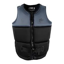 JETPILOT FREERIDE BOYS ECO VEST | BLACK/GRAY