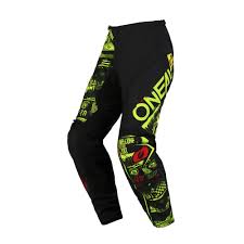 ONEAL ELEMENT PANT ATTACK - BLACK/NEON YELLOW