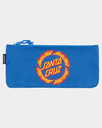 FLAMED RING DOT PENCIL CASE