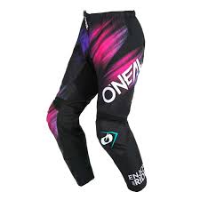 ONEAL WOMENS YOUTH 24 ELEMENT PANT VOLTAGE V.24 | BLACK/PINK