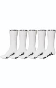 GLOBE WHITEOUT SOCK 7-11