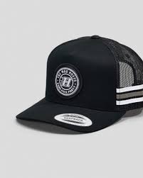 THE MAD HUEYS H SERIES TWILL TRUCKER - BLACK
