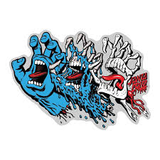 SANTA CRUZ EVOLVED HAND STICKER