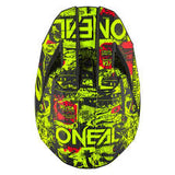 ONEAL 3SRS YOUTH HELMET ATTACK BLACK/NEON YELLOW