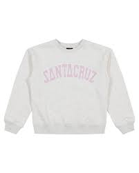 SANTA CRUZ COLLEGIATE STRIP FRONT SWEATER STANDARD CREWNECK