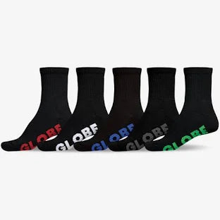 STEALTH CREW SOCK 5PK SIZE 7-11