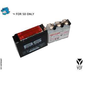 YCF BATTERY 12V 2.3AH 50CC