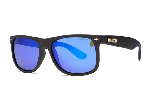 EL CAPITAN - BLUE MIRROR POLARISED MATT BLACK