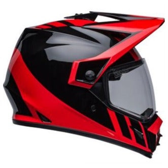 BELL MX-9 ADVENTURE MIPS DASH HELMET BLACK/RED
