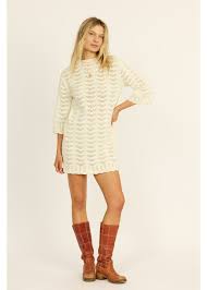 SISSTR SALT KISS CROCHET DRESS