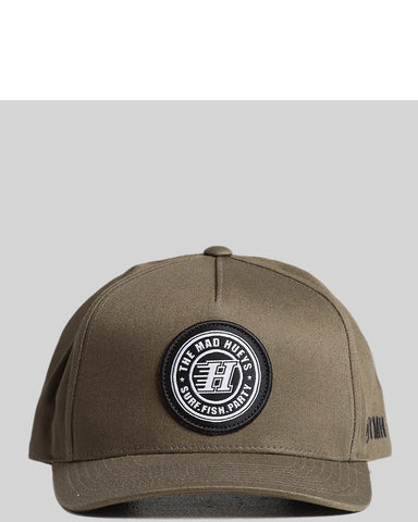 MAD HUEYS MAD SERIES TWILL SNAPBACK - OLIVE
