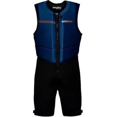 WAVELENGTH MENS BUOYANCY SUIT | NAVY/ORANGE