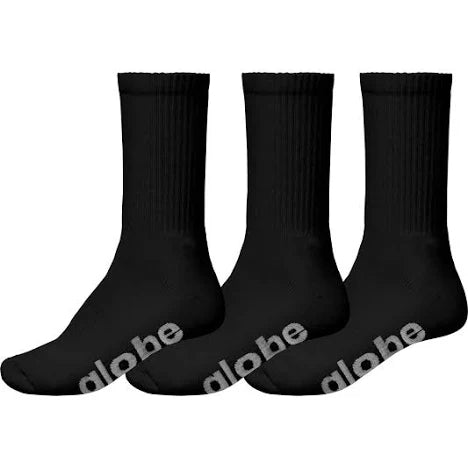 GLOBE OG STEALTH CREW 3 PACK SOCK WITH CASE 7-11