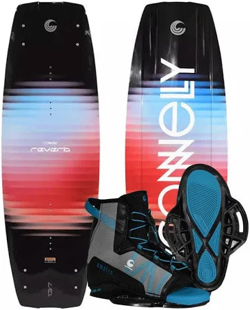 CONNELLY REVERB BLANK - 137CM WAKEBOARD W/ EMPIRE WAKE BOOTS (9-12)