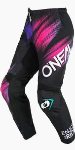 ONEAL GIRLS YOUTH 24 ELEMENT PANT VOLTAGE V.24 | BLACK/PINK