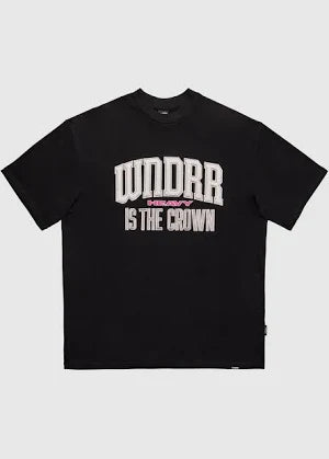 WNDRR PROLOGUE HEAVY WEIGHT TEE | BLACK