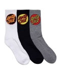 SANTA CRUZ MENS 7-11 OTHER DOT CREW SOCK