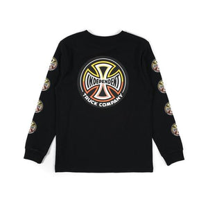 INDEPENDENT SPLIT CROSS LS YOUTH TEE