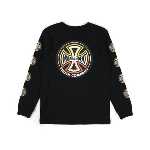 INDEPENDENT SPLIT CROSS LS YOUTH TEE