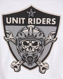 MENS TEE RIDERS WHITE