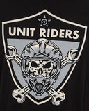 MENS TEE RIDERS BLACK