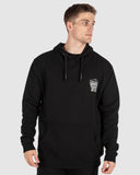 MENS FLEECE HOODIE RIDERS BLACK