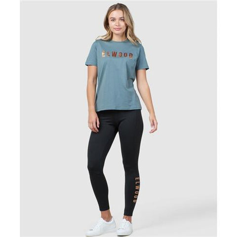 HUFF N PUFF LEGGING BLK/GOLD