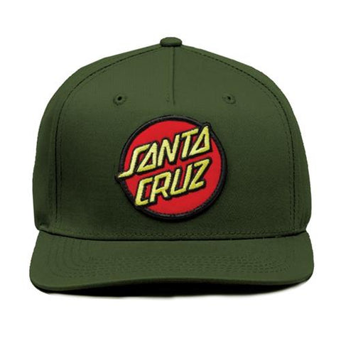 CLASSIC DOT PATCH OLIVE GREEN CAP