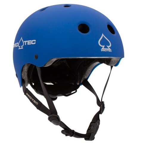 PROTEC  Jr Classic Fit Cert Metallic Blue Helmet