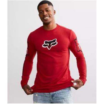 VIZEN LS TECH TEE RED