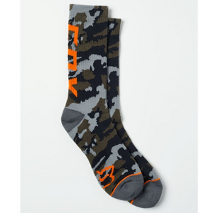 CAMO CUSHIONED CREW SOCKS