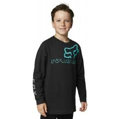 YOUTH SKEW L/S TEE BLK