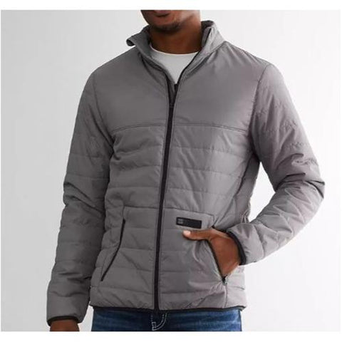 HOWELL PUFFY JACKET - DARK GREY