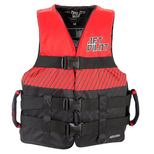 JETPILOT HELIUM F/E MENS NYLON VEST BLACK/RED