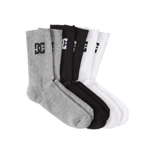DC BOYS CREW SOCKS 3 PACK