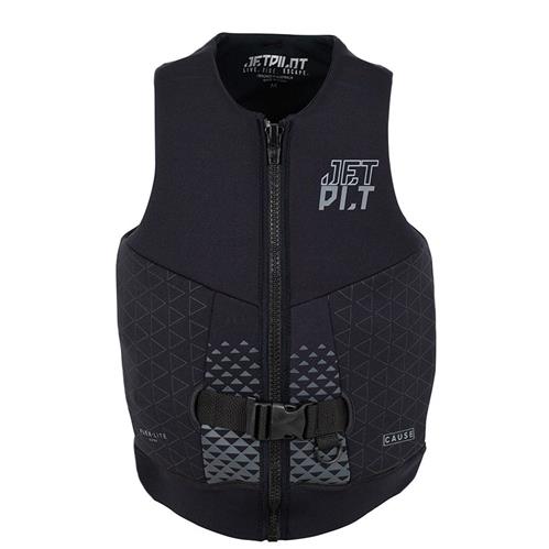 JETPILOT CAUSE F/E MENS NEO VEST BLACK/BLACK