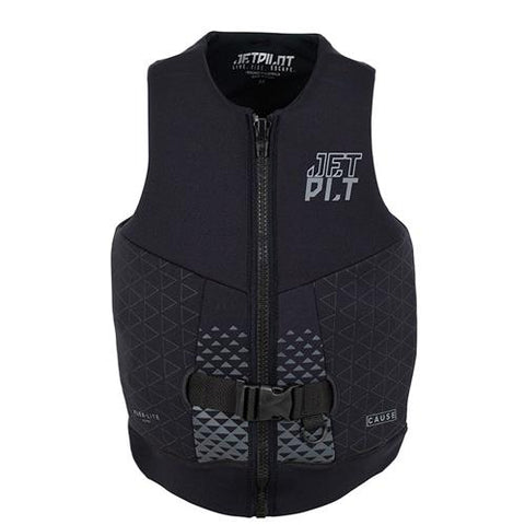 JETPILOT CAUSE F/E MENS NEO VEST BLACK/BLACK
