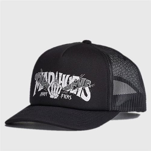 BONES AHOY FOAM TRUCKER - BLACK