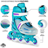 148 TEAL GLITTER