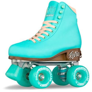 RETRO ROLLER SKATES TEAL