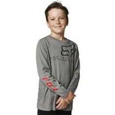 SKEW L/S TEE GREY
